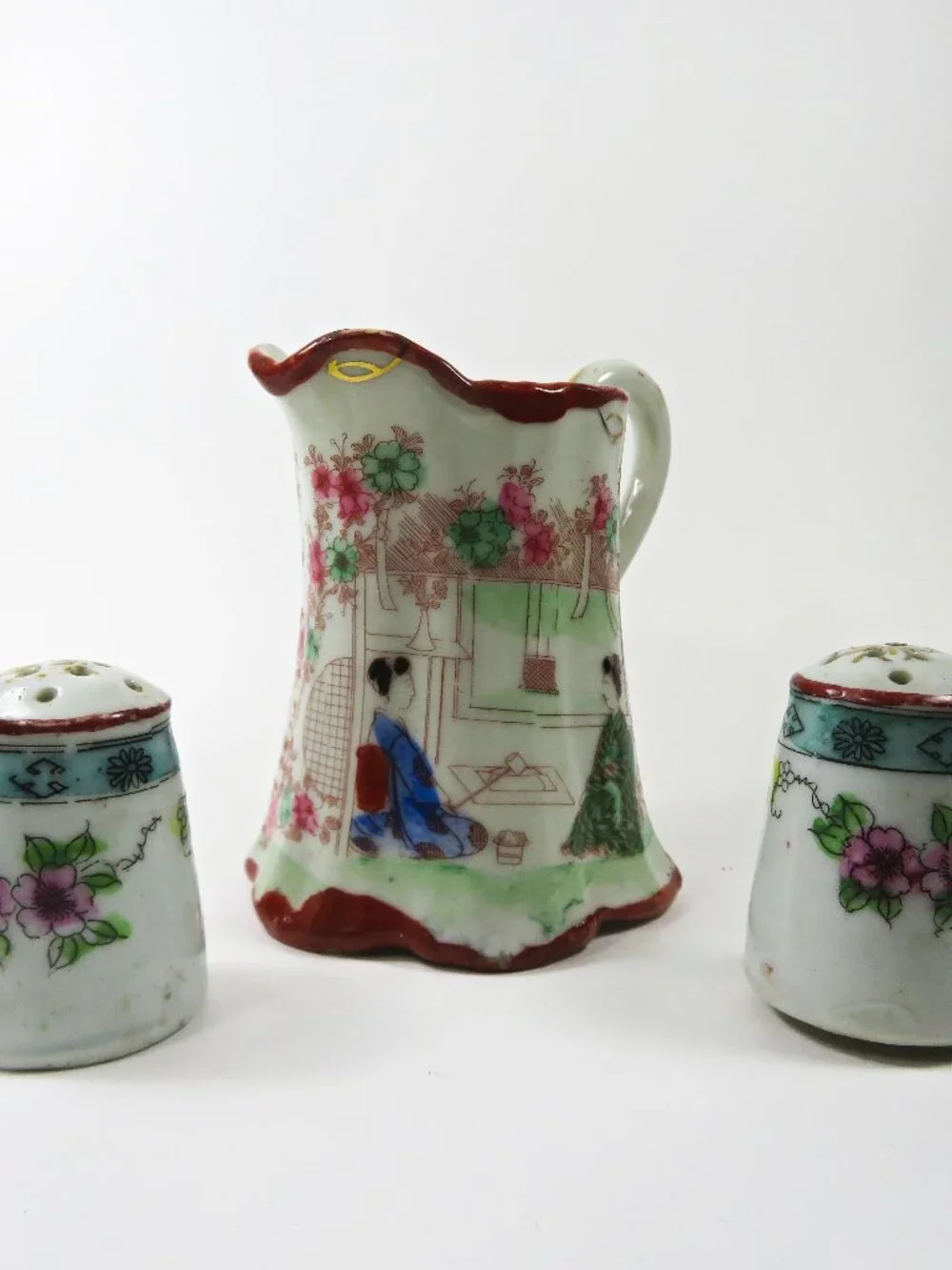 Vintage Hand Painted Japan Floral 4
